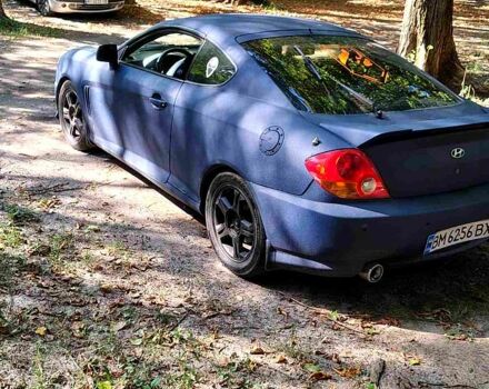 Синий Хендай Купе, объемом двигателя 2 л и пробегом 178 тыс. км за 2900 $, фото 3 на Automoto.ua