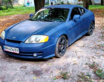 Синий Хендай Купе, объемом двигателя 2 л и пробегом 178 тыс. км за 2900 $, фото 1 на Automoto.ua