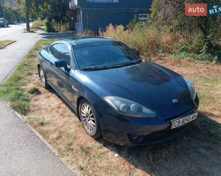 Синий Хендай Купе, объемом двигателя 2.66 л и пробегом 165 тыс. км за 6900 $, фото 2 на Automoto.ua