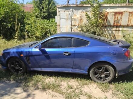 Хендай Купе 2002 в Полтаве на Automoto.ua Синий Хендай Купе, объемом двигателя 2 л и пробегом 235 тыс. км за 3400 $, фото 1 на Automoto.ua