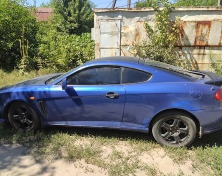 Синий Хендай Купе, объемом двигателя 2 л и пробегом 235 тыс. км за 3400 $, фото 1 на Automoto.ua