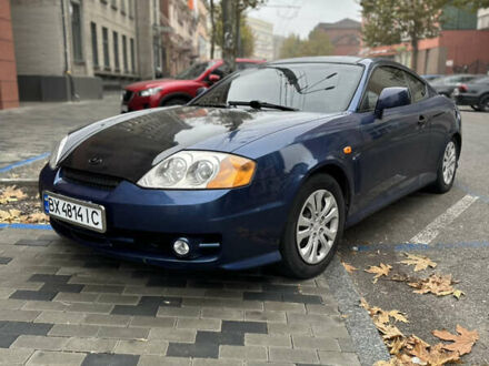 Синий Хендай Купе, объемом двигателя 1.6 л и пробегом 330 тыс. км за 3500 $, фото 1 на Automoto.ua