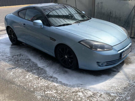 Хендай Купе 2007 в Броварах на Automoto.ua Синий Хендай Купе, объемом двигателя 1.98 л и пробегом 215 тыс. км за 5100 $, фото 1 на Automoto.ua