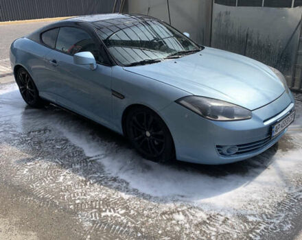 Синий Хендай Купе, объемом двигателя 1.98 л и пробегом 215 тыс. км за 4800 $, фото 1 на Automoto.ua