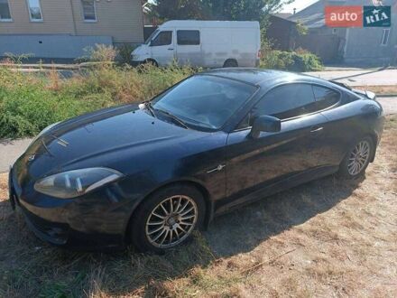 Синий Хендай Купе, объемом двигателя 2.66 л и пробегом 165 тыс. км за 6900 $, фото 1 на Automoto.ua