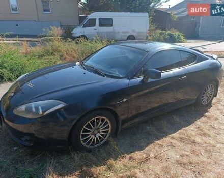 Синий Хендай Купе, объемом двигателя 2.66 л и пробегом 165 тыс. км за 6900 $, фото 1 на Automoto.ua