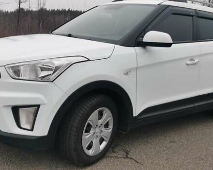 Белый Хендай Крета, объемом двигателя 1.59 л и пробегом 179 тыс. км за 13388 $, фото 3 на Automoto.ua