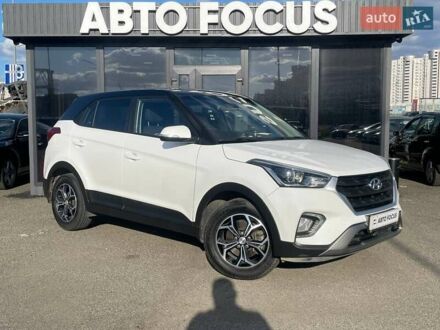 Хендай Крета 2019 у Києві на Automoto.ua Білий Хендай Крета, об'ємом двигуна 1.59 л та пробігом 53 тис. км за 17990 $, фото 1 на Automoto.ua
