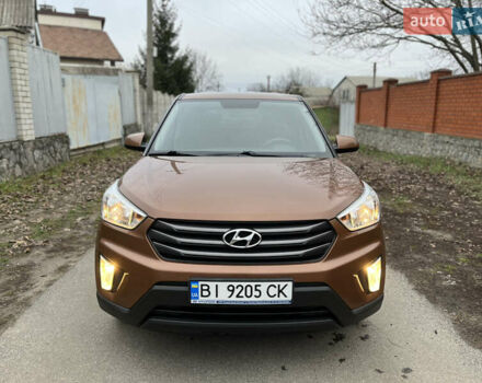 Коричневий Хендай Крета, об'ємом двигуна 1.59 л та пробігом 68 тис. км за 12999 $, фото 1 на Automoto.ua