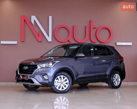 Серый Хендай Крета, объемом двигателя 1.6 л и пробегом 53 тыс. км за 11900 $, фото 1 на Automoto.ua