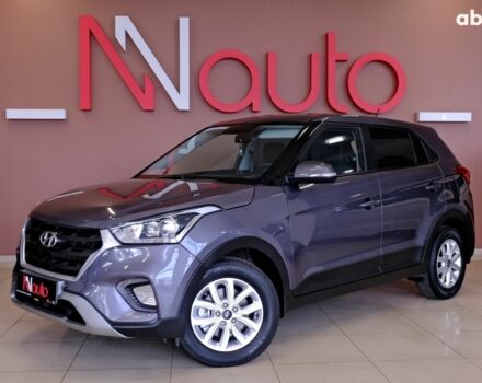 Серый Хендай Крета, объемом двигателя 1.6 л и пробегом 53 тыс. км за 11900 $, фото 1 на Automoto.ua