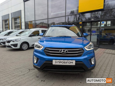 Хендай Крета 2018 в Виннице на Automoto.ua Синий Хендай Крета, объемом двигателя 1.6 л и пробегом 50 тыс. км за 630000 $, фото 1 на Automoto.ua
