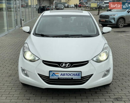 Білий Хендай Елантра, об'ємом двигуна 1.8 л та пробігом 143 тис. км за 8600 $, фото 1 на Automoto.ua