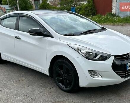 Белый Хендай Элантра, объемом двигателя 1.8 л и пробегом 110 тыс. км за 7500 $, фото 3 на Automoto.ua