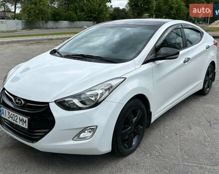 Белый Хендай Элантра, объемом двигателя 1.8 л и пробегом 110 тыс. км за 7500 $, фото 1 на Automoto.ua