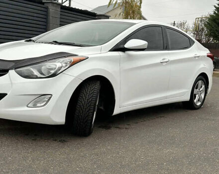 Белый Хендай Элантра, объемом двигателя 1.8 л и пробегом 199 тыс. км за 7900 $, фото 1 на Automoto.ua