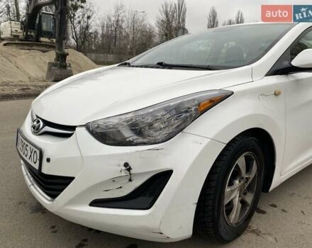 Білий Хендай Елантра, об'ємом двигуна 1.8 л та пробігом 130 тис. км за 8000 $, фото 2 на Automoto.ua