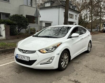 Белый Хендай Элантра, объемом двигателя 1.8 л и пробегом 181 тыс. км за 6873 $, фото 1 на Automoto.ua