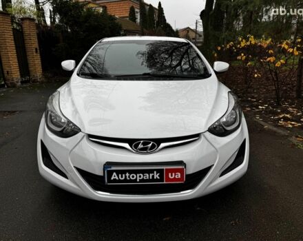 Белый Хендай Элантра, объемом двигателя 1.8 л и пробегом 163 тыс. км за 10290 $, фото 1 на Automoto.ua