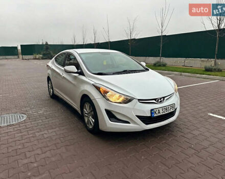 Белый Хендай Элантра, объемом двигателя 1.8 л и пробегом 127 тыс. км за 8400 $, фото 2 на Automoto.ua