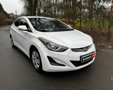 Белый Хендай Элантра, объемом двигателя 1.8 л и пробегом 163 тыс. км за 10290 $, фото 2 на Automoto.ua