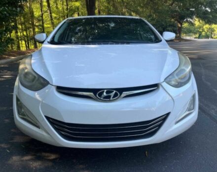 Белый Хендай Элантра, объемом двигателя 2 л и пробегом 75 тыс. км за 2300 $, фото 1 на Automoto.ua