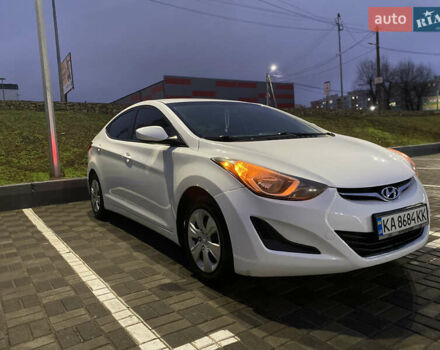 Белый Хендай Элантра, объемом двигателя 1.8 л и пробегом 163 тыс. км за 10500 $, фото 2 на Automoto.ua