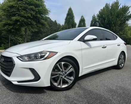 Белый Хендай Элантра, объемом двигателя 2 л и пробегом 70 тыс. км за 2600 $, фото 2 на Automoto.ua