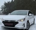 Белый Хендай Элантра, объемом двигателя 2 л и пробегом 115 тыс. км за 12800 $, фото 1 на Automoto.ua