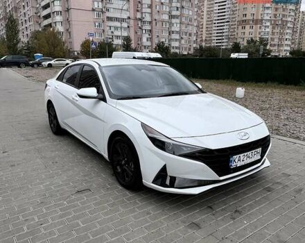 Білий Хендай Елантра, об'ємом двигуна 2 л та пробігом 56 тис. км за 16800 $, фото 1 на Automoto.ua