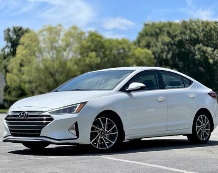 Хендай Элантра 2020 в Львове на Automoto.ua Белый Хендай Элантра, объемом двигателя 2 л и пробегом 41 тыс. км за 6500 $, фото 2 на Automoto.ua