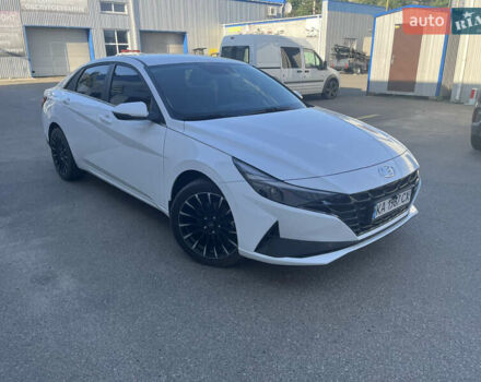 Белый Хендай Элантра, объемом двигателя 2 л и пробегом 101 тыс. км за 20000 $, фото 11 на Automoto.ua