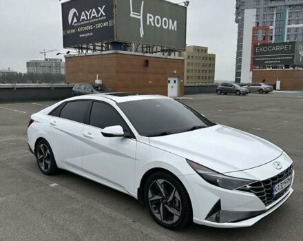 Белый Хендай Элантра, объемом двигателя 2 л и пробегом 96 тыс. км за 19999 $, фото 3 на Automoto.ua