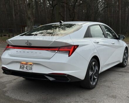 Белый Хендай Элантра, объемом двигателя 2 л и пробегом 55 тыс. км за 18600 $, фото 7 на Automoto.ua