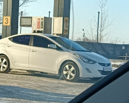 Белый Хендай Элантра, объемом двигателя 1.8 л и пробегом 215 тыс. км за 8700 $, фото 1 на Automoto.ua