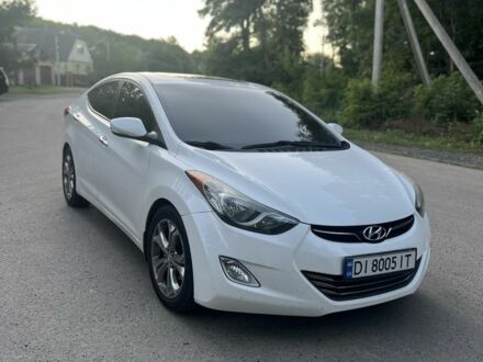 Хендай Элантра 2013 в Полтаве на Automoto.ua Белый Хендай Элантра, объемом двигателя 1.8 л и пробегом 163 тыс. км за 10800 $, фото 1 на Automoto.ua