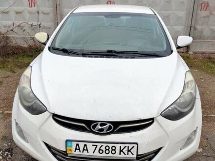 Белый Хендай Элантра, объемом двигателя 1.8 л и пробегом 227 тыс. км за 7500 $, фото 1 на Automoto.ua