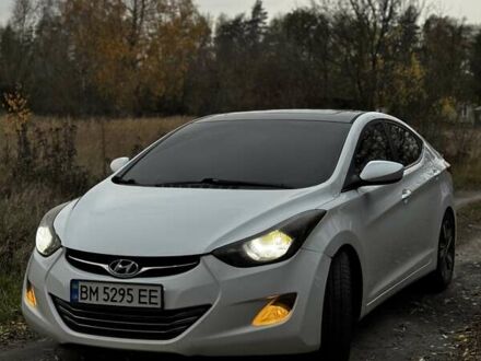 Хендай Елантра 2014 у Сумах на Automoto.ua Білий Хендай Елантра, об'ємом двигуна 1.8 л та пробігом 198 тис. км за 7800 $, фото 1 на Automoto.ua