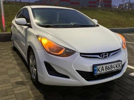 Белый Хендай Элантра, объемом двигателя 1.8 л и пробегом 163 тыс. км за 10500 $, фото 1 на Automoto.ua