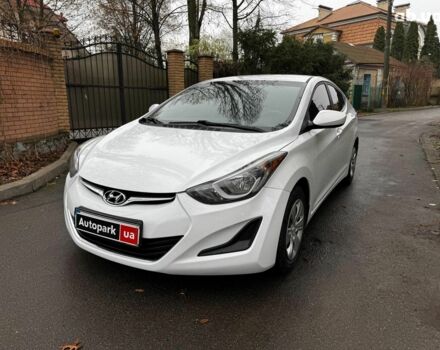 Білий Хендай Елантра, об'ємом двигуна 1.8 л та пробігом 163 тис. км за 10290 $, фото 1 на Automoto.ua