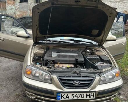Бежевий Хендай Елантра, об'ємом двигуна 2 л та пробігом 294 тис. км за 3400 $, фото 10 на Automoto.ua
