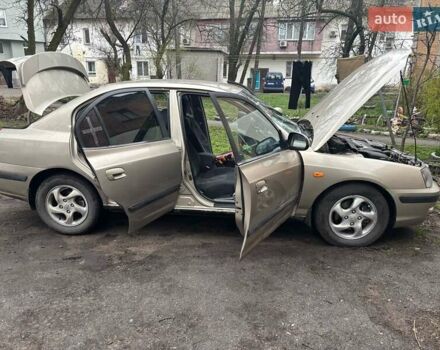 Бежевий Хендай Елантра, об'ємом двигуна 2 л та пробігом 294 тис. км за 3400 $, фото 12 на Automoto.ua