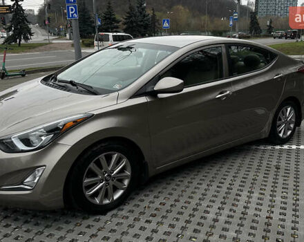 Бежевый Хендай Элантра, объемом двигателя 1.8 л и пробегом 115 тыс. км за 9600 $, фото 4 на Automoto.ua