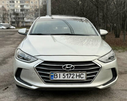 Бежевый Хендай Элантра, объемом двигателя 2 л и пробегом 78 тыс. км за 12500 $, фото 1 на Automoto.ua