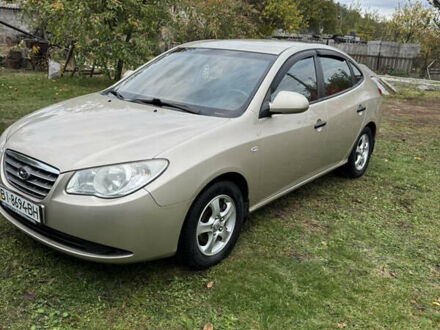 Бежевый Хендай Элантра, объемом двигателя 1.6 л и пробегом 174 тыс. км за 6200 $, фото 1 на Automoto.ua