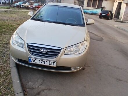 Хендай Елантра 2008 у Луцьку на Automoto.ua Бежевий Хендай Елантра, об'ємом двигуна 1.6 л та пробігом 240 тис. км за 6500 $, фото 1 на Automoto.ua