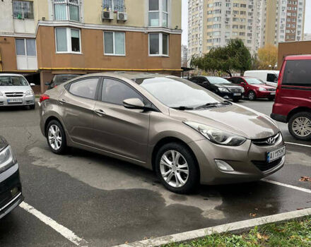 Бежевый Хендай Элантра, объемом двигателя 1.8 л и пробегом 160 тыс. км за 9600 $, фото 1 на Automoto.ua