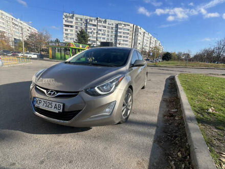 Бежевый Хендай Элантра, объемом двигателя 1.8 л и пробегом 174 тыс. км за 9550 $, фото 1 на Automoto.ua