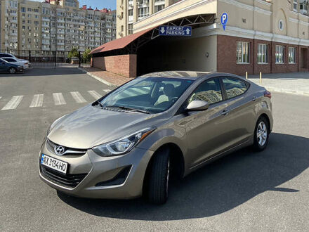 Бежевый Хендай Элантра, объемом двигателя 1.8 л и пробегом 197 тыс. км за 8850 $, фото 1 на Automoto.ua