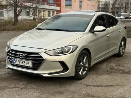 Бежевый Хендай Элантра, объемом двигателя 2 л и пробегом 78 тыс. км за 12500 $, фото 1 на Automoto.ua